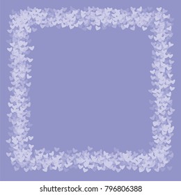 Heart outline which consists of isolated elements. Modern style with beautiful elements in heart outline. Can be used as print, wallpaper, cards, valentine cards, logo, background and etc.