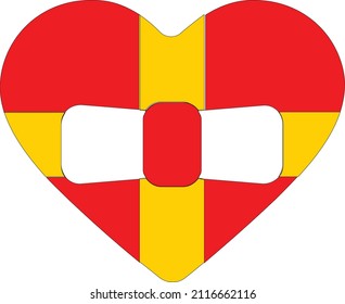 Heart Pack Isolated Vector Illustration which can be easily Download