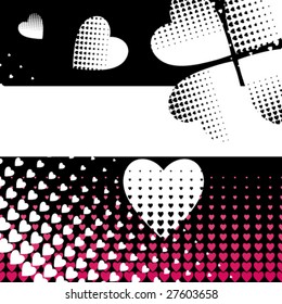 Heart of party Background form with place for Your text.