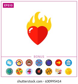 Heart in Passion Icon
