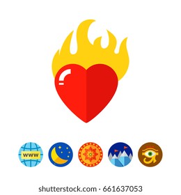 Heart in Passion Icon
