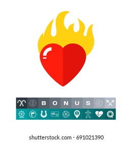 Heart in Passion Icon
