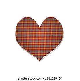 heart with pattern