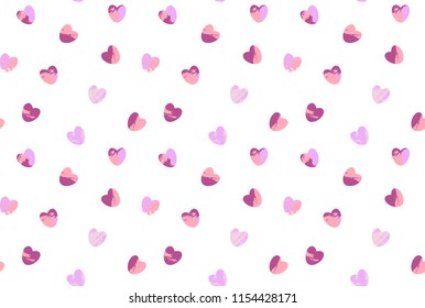 Heart pattern background
