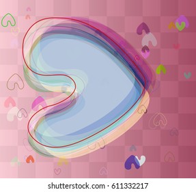 heart pattern background