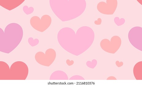heart pattern background. love and care concept for festive graphic design