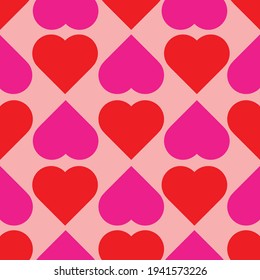 heart pattern for background or texture