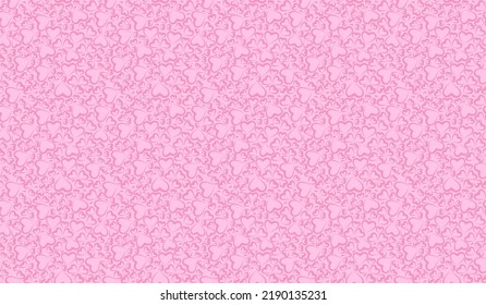 heart pattern background vector illustration design in pink color. For flyers, banners, social media covers, cards and other social things