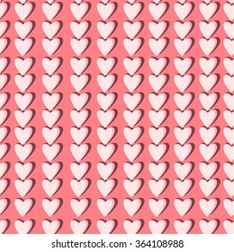 heart pattern fashion textiles, design greeting card for valentine's day. heart. vector. illustration.  Gift wrapping paper. 