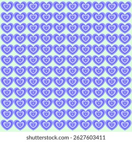 heart pattern icon purple heart