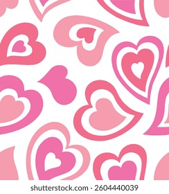 heart pattern illustration for print