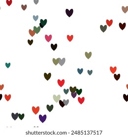 Heart pattern, ornament vector, Valentine's day, vector illustration, heart vector pattern, background pattern, vector backgrounds, heart background, seamless pattern, seamless wallpaper