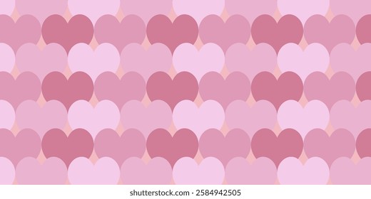 Heart pattern purple background. Perfect for print design for backgrounds, posters, greeting cards.