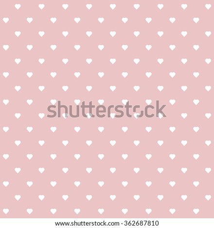 Heart Pattern Seamless Background Stock Vector (Royalty Free) 362687810