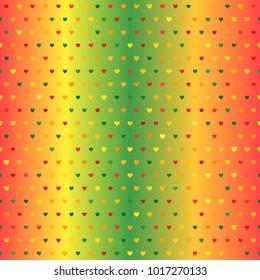 Heart pattern. Seamless vector