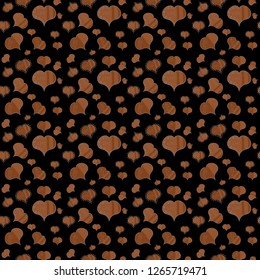 Heart pattern. Valentine heart love seamless pattern with heart. Seamless vector love background.