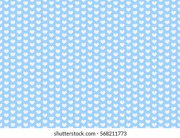 Heart pattern. Valentines day background. Eps10.