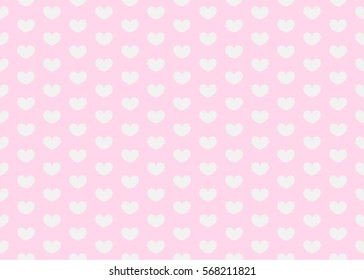 Heart pattern. Valentines day background. Eps10.