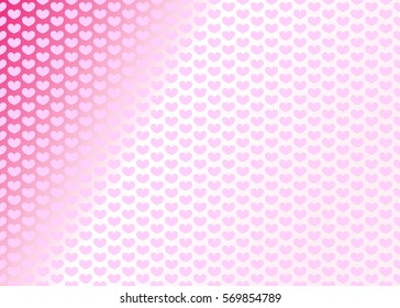 Heart pattern. Valentines day background. Eps10.