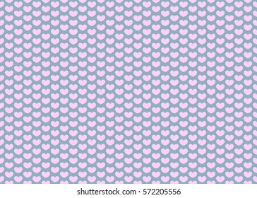 Heart pattern. Valentines day background. Eps10.