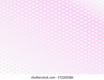 Heart pattern. Valentines day background. Eps10.