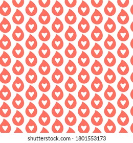 Heart pattern. Valentine's day, love, date. Suitable for packaging, printing and postcards.