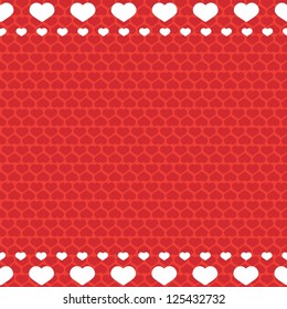 Heart pattern - valentine's day wrapping texture