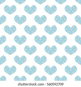 Heart pattern, valentines. Seamless. Colorful elements for cards, packaging, paper, typography, business cards, tissues. Vector illustration