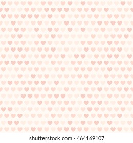 Heart pattern. Vector seamless background