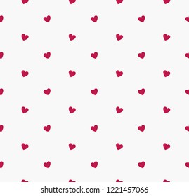 Heart Pattern. Vector Shape.