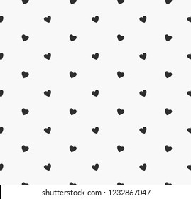 Heart Pattern. Vector Shape.