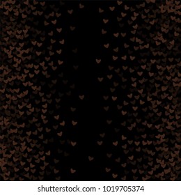 Heart pattern which consists of isolated elements. Modern style with beautiful elements in heart pattern. Can be used as print, wallpaper, cards, valentine cards, logo, background and etc.