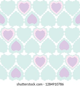 heart patterns vector 
