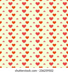 Heart patterns, Vector Illustration. Collection of hearts for your design