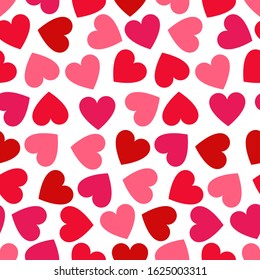 Heart pattern.Valentines Day background. Wallpaper, Abstract background, Holiday banner ,Greetings card-EPS10