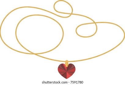 Heart Pendant Necklace