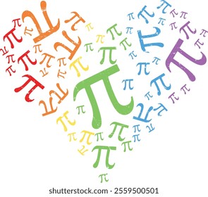 Heart Pi day teacher, Eps, Png, Dxf, Digital Download