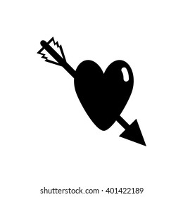 heart pierced by an arrow icon