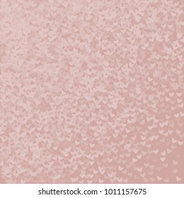 Heart pink background which consists of isolated elements. Modern style with beautiful elements in heart pink background. Can be used as print, wallpaper, cards, valentine cards, logo, background