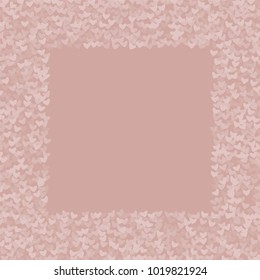 Heart pink background which consists of isolated elements. Modern style with beautiful elements in heart pink background. Can be used as print, wallpaper, cards, valentine cards, logo, background
