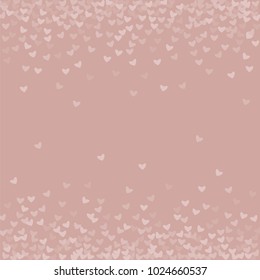 Heart pink background which consists of isolated elements. Modern style with beautiful elements in heart pink background. Can be used as print, wallpaper, cards, valentine cards, logo, background
