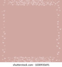 Heart pink background which consists of isolated elements. Modern style with beautiful elements in heart pink background. Can be used as print, wallpaper, cards, valentine cards, logo, background