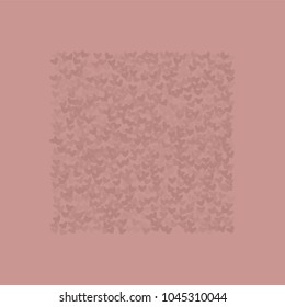 Heart pink isolated which consists of isolated elements. Modern style with beautiful elements in heart pink isolated. Can be used as print, wallpaper, cards, valentine cards, logo, background