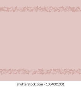 Heart pink pattern which consists of isolated elements. Modern style with beautiful elements in heart pink pattern. Can be used as print, wallpaper, cards, valentine cards, logo, background and etc.