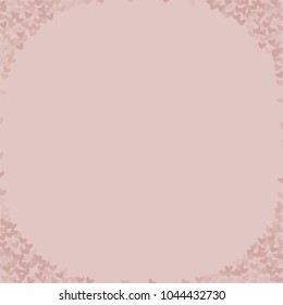 Heart pink pattern which consists of isolated elements. Modern style with beautiful elements in heart pink pattern. Can be used as print, wallpaper, cards, valentine cards, logo, background and etc.