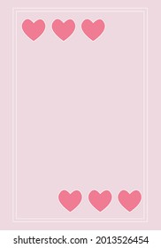 Heart pink Patterns, Heart pink seamless Backgrounds, Heart Love Cards Vector Illustration, Heart wallpaper love romance and wedding symbols.