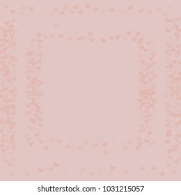 Heart pink vector which consists of isolated elements. Modern style with beautiful elements in heart pink vector. Can be used as print, wallpaper, cards, valentine cards, logo, background and etc.