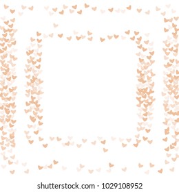 Heart pink which consists of isolated elements. Modern style with beautiful elements in heart pink. Can be used as print, wallpaper, cards, valentine cards, logo, background and etc.