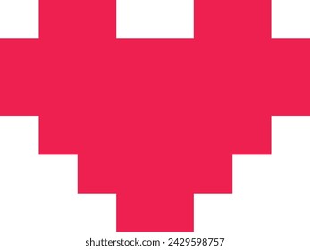heart pixel art icon symbol game