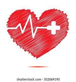 Heart Plus icon.